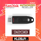 (Ori Sandisk Malaysia) SanDisk Cruzer Ultra 32GB High Speed USB 3.0 100MB/S Flash Drive (SDCZ48-032G-U46) Pendrive (SanDisk Malaysia)